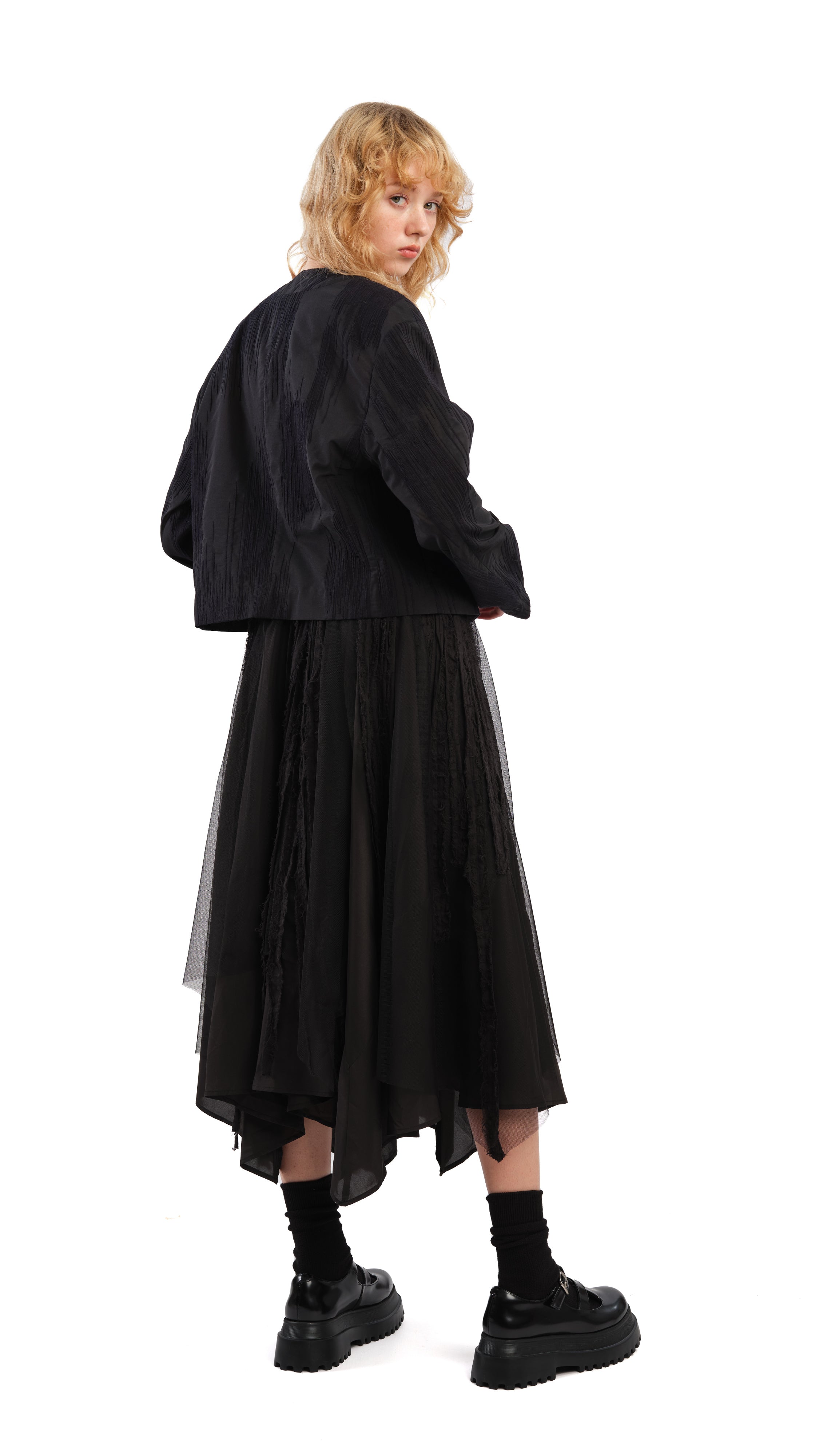 Asymmetric Layer Skirt